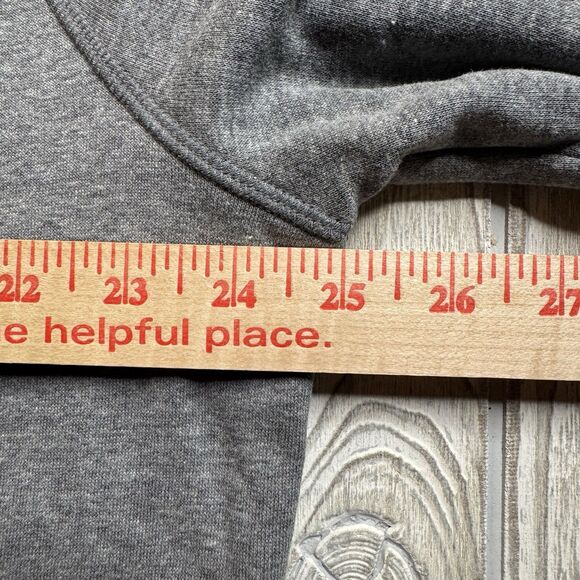 Green Bay Packers Fleece Hoodie Men’s XL Gray Spellout Logo NFL Team Apparel New - Picture 8 of 10